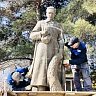 В Цемдолине приступили к реставрации памятника воинам-освободителям