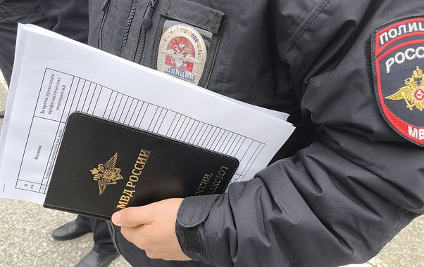 Рейд в Новороссийске: полиция проверила мигрантов, водителей и «опасные» адреса