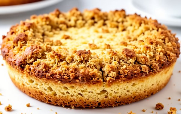 Замесил и забыл: этот пирог на кефире с хрустящей крошкой готовится за 6 минут