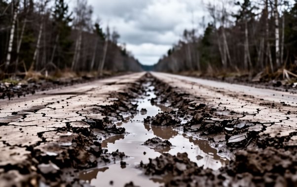 В Краснодаре взялись за разбитую дорогу к Новому кладбищу, где не ступала нога асфальтоукладчика