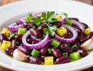 Постный салат, который не стыдно подать гостям: красная фасоль и лук в маринаде — пальчики оближешь