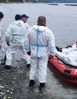 Четыре из шести загрязнённых участков побережья под Туапсе привели в порядок