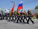 В Новороссийске прошел военный парад в честь 81-й годовщины Победы: легендарный Т-34 открыл шествие