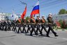 В Новороссийске прошел военный парад в честь 81-й годовщины Победы: легендарный Т-34 открыл шествие