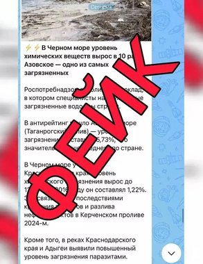 «Это фейк!»: Оперштаб Кубани опроверг сообщения о загрязнении Чёрного моря