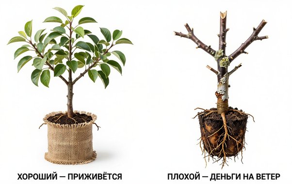 «Корни с закрытыми глазами не берите»: продавец саженцев раскрыл, как отличить живое растение от мертвого