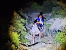 Ночной триллер на Колдуне: спасатели три часа вытаскивали парней с тридцатиметровой высоты