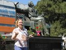День рождения Пушкина в Новороссийске отметили «открытым микрофоном» у памятника