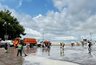 «Улицы стали реками»: центр Геленджика ушел под воду за считанные минуты