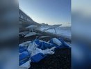 Ночной шторм в Новороссийске повредил пляжи в Широкой балке и Абрау