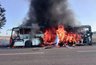 Автобус Краснодар — Мелитополь загорелся после атаки БПЛА, пассажиры эвакуированы