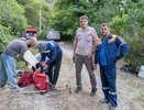 «Не могли остаться в стороне»: в Новороссийске тушили лесной пожар на склоне 80 градусов