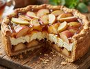 Пирог с яблоками и творожной начинкой: просто, сочно и без хлопот