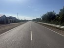 Дорога в Калининском районе идёт с опережением: четыре километра трассы обновляют по нацпроекту