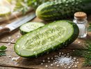 Копеечный рецепт из СССР: огурец с солью, который делали дедушки