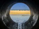 Жители Мысхако забили тревогу: канализация течет в море прямо через ливневку